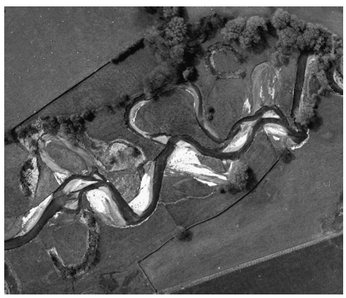 River channel change